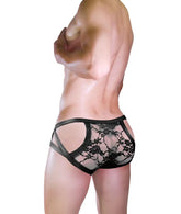 Men's Sexy Black G-String Thong - Soft Breathable Microfiber - M/L/XL Sizes